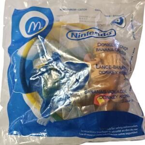 2006 McDonalds Nintendo Donkey Kong Banana Chaser Hit New in Package 5